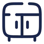Bedside Table 4 SVG Icon